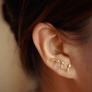 🌌 Gold Plated Big Dipper Constellation Ear Crawler